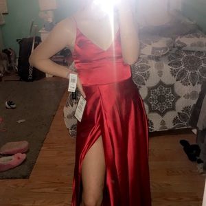 NWT Red Prom dress